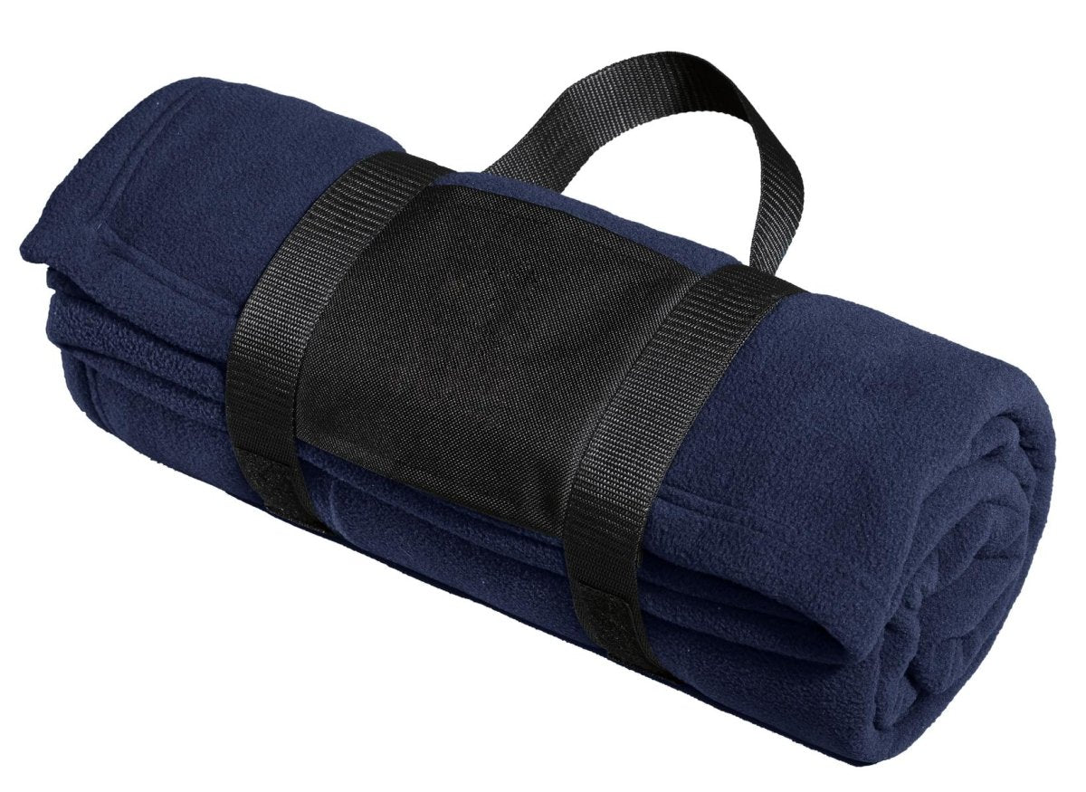 Port AuthorityÂ® Fleece Blanket with Carrying Strap. BP20 - uslegacypromotions