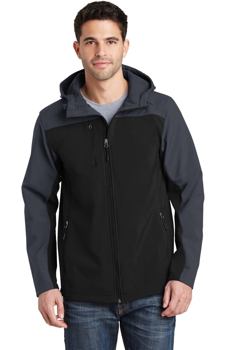 Port AuthorityÂ® Hooded Core Soft Shell Jacket. J335 - uslegacypromotions