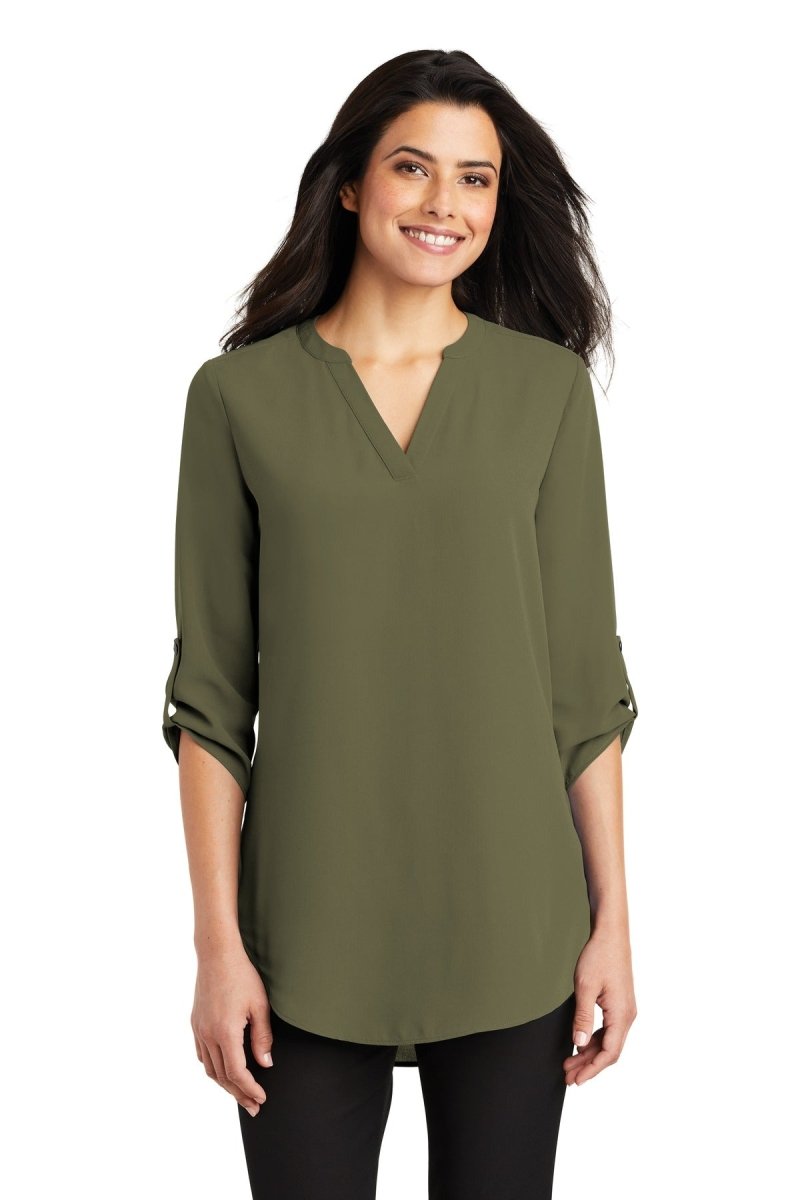 Port AuthorityÂ® Ladies 3/4-Sleeve Tunic Blouse. LW701 - uslegacypromotions