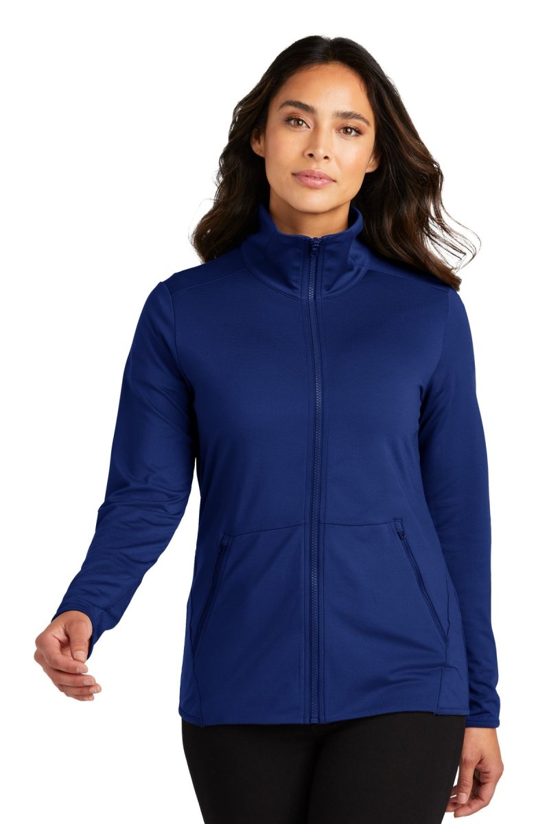 Port AuthorityÂ® Ladies Accord Stretch Fleece Full-Zip LK595 - uslegacypromotions