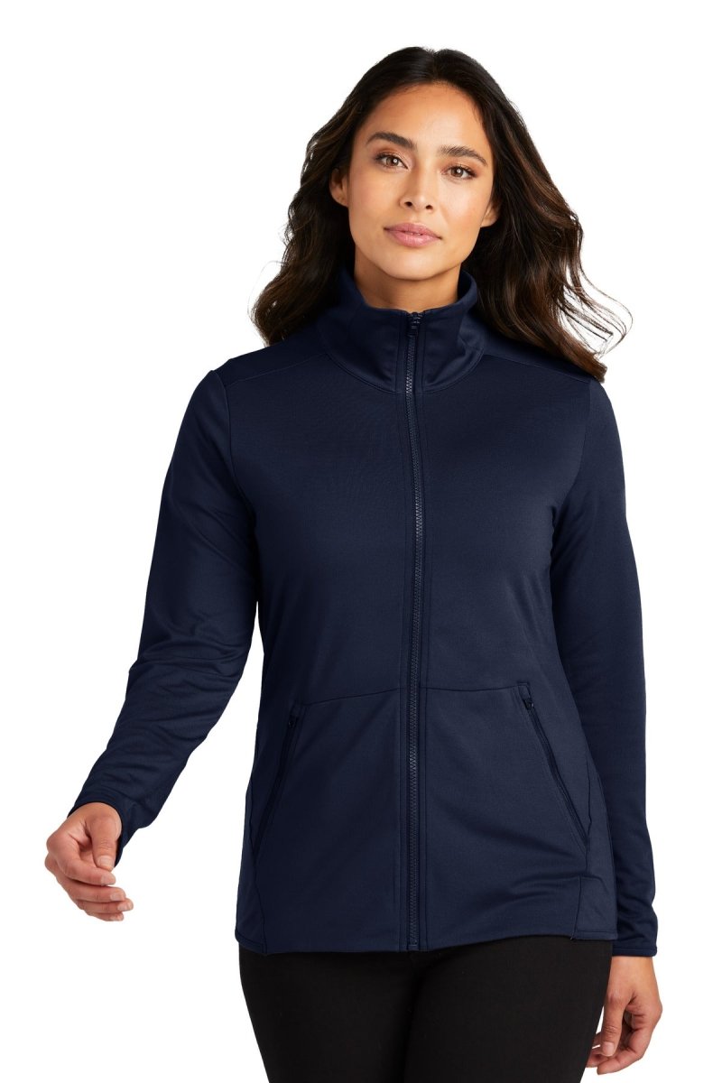 Port AuthorityÂ® Ladies Accord Stretch Fleece Full-Zip LK595 - uslegacypromotions