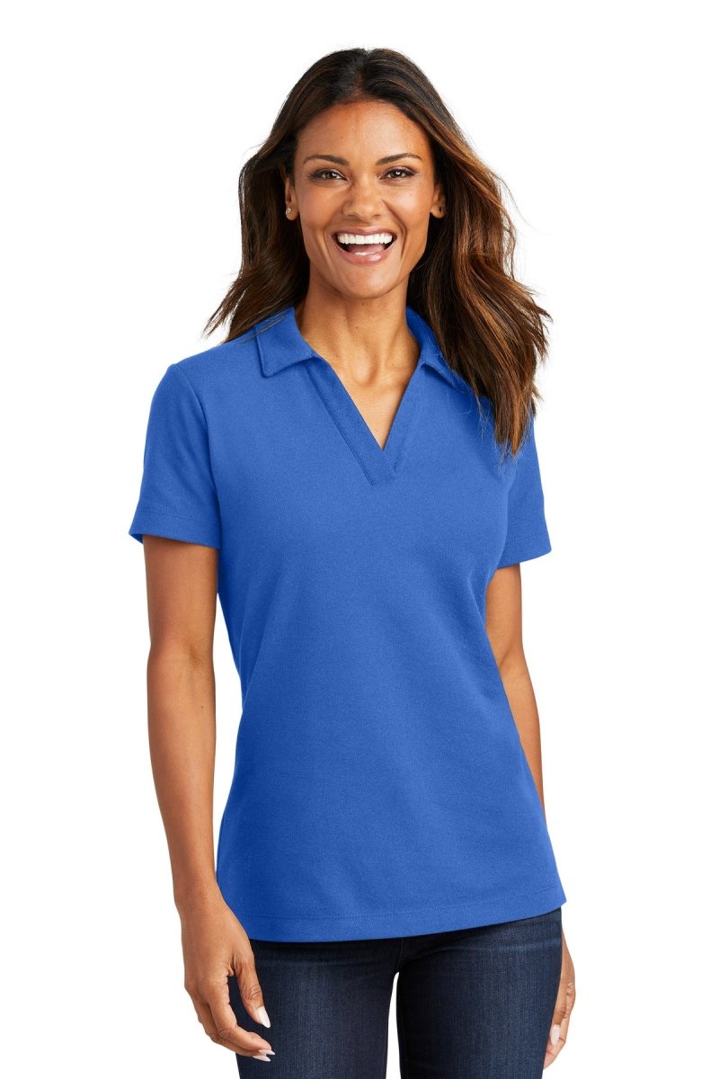 Port AuthorityÂ® Ladies C-FREEÂ® Cotton Blend Pique Polo LK867 - uslegacypromotions