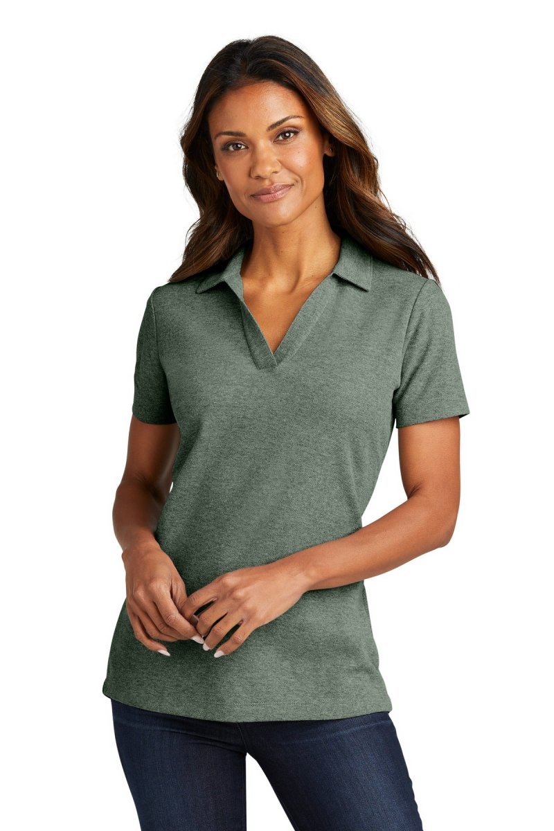 Port AuthorityÂ® Ladies C-FREEÂ® Cotton Blend Pique Polo LK867 - uslegacypromotions