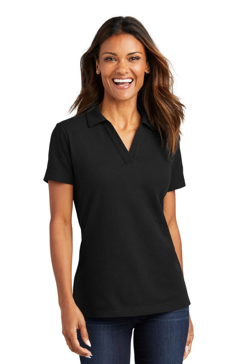 Port AuthorityÂ® Ladies C-FREEÂ® Cotton Blend Pique Polo LK867 - uslegacypromotions