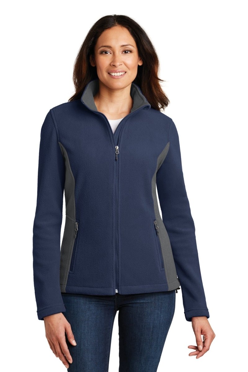 Port AuthorityÂ® Ladies Colorblock Value Fleece Jacket. L216 - uslegacypromotions