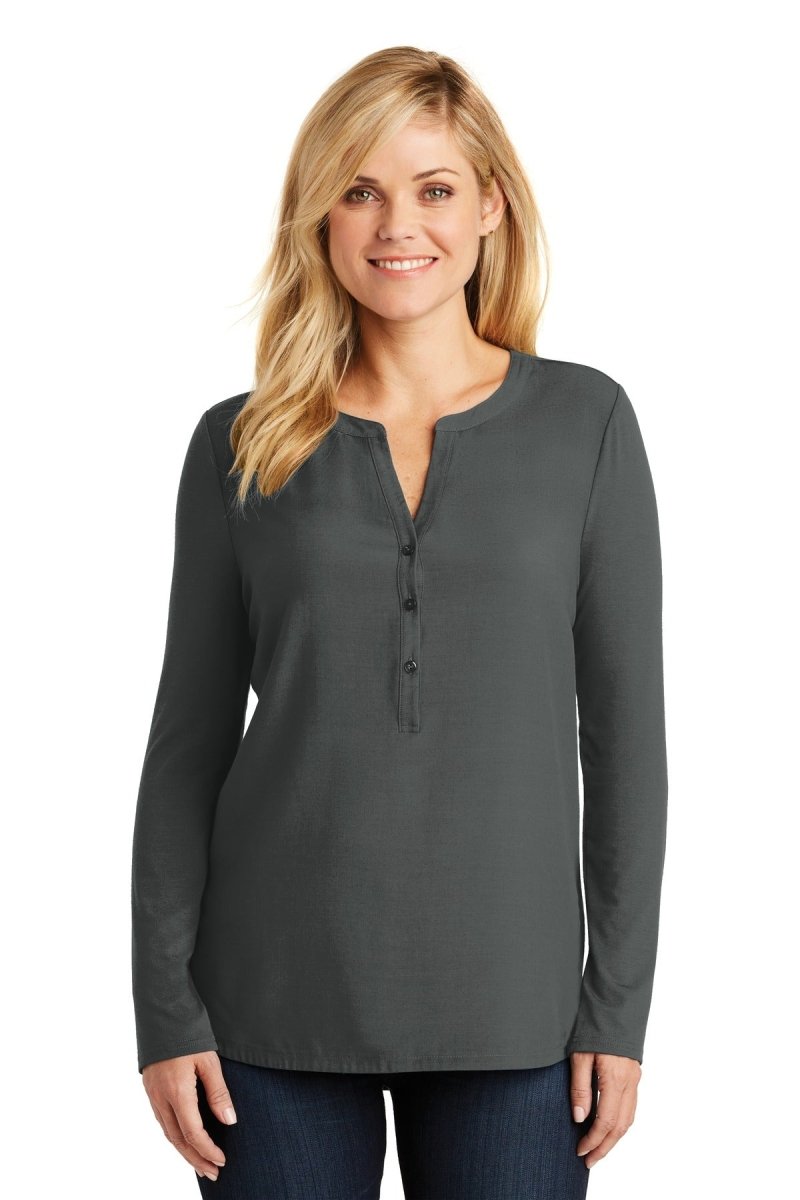 Port AuthorityÂ® Ladies Concept Henley Tunic. LK5432 - uslegacypromotions