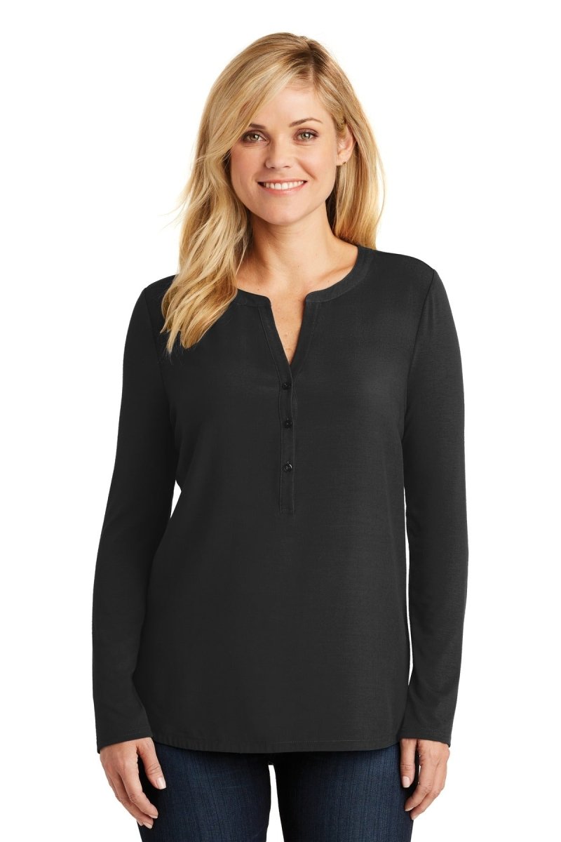 Port AuthorityÂ® Ladies Concept Henley Tunic. LK5432 - uslegacypromotions