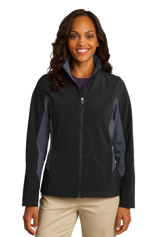 Port AuthorityÂ® Ladies Core Colorblock Soft Shell Jacket. L318 - uslegacypromotions