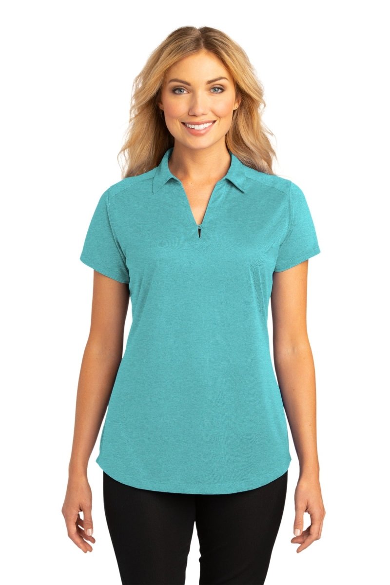 Port AuthorityÂ® Ladies Digi Heather Performance Polo. L574 - uslegacypromotions