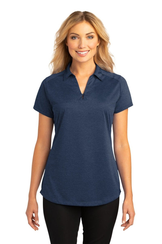 Port AuthorityÂ® Ladies Digi Heather Performance Polo. L574 - uslegacypromotions
