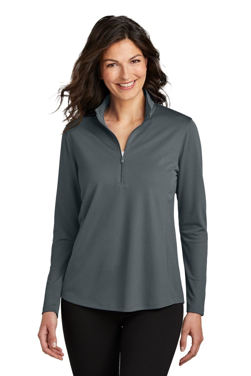 Port AuthorityÂ® Ladies Dry ZoneÂ® UV Micro-Mesh 1/4-Zip LK112 - uslegacypromotions