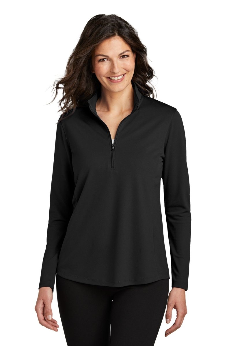 Port AuthorityÂ® Ladies Dry ZoneÂ® UV Micro-Mesh 1/4-Zip LK112 - uslegacypromotions