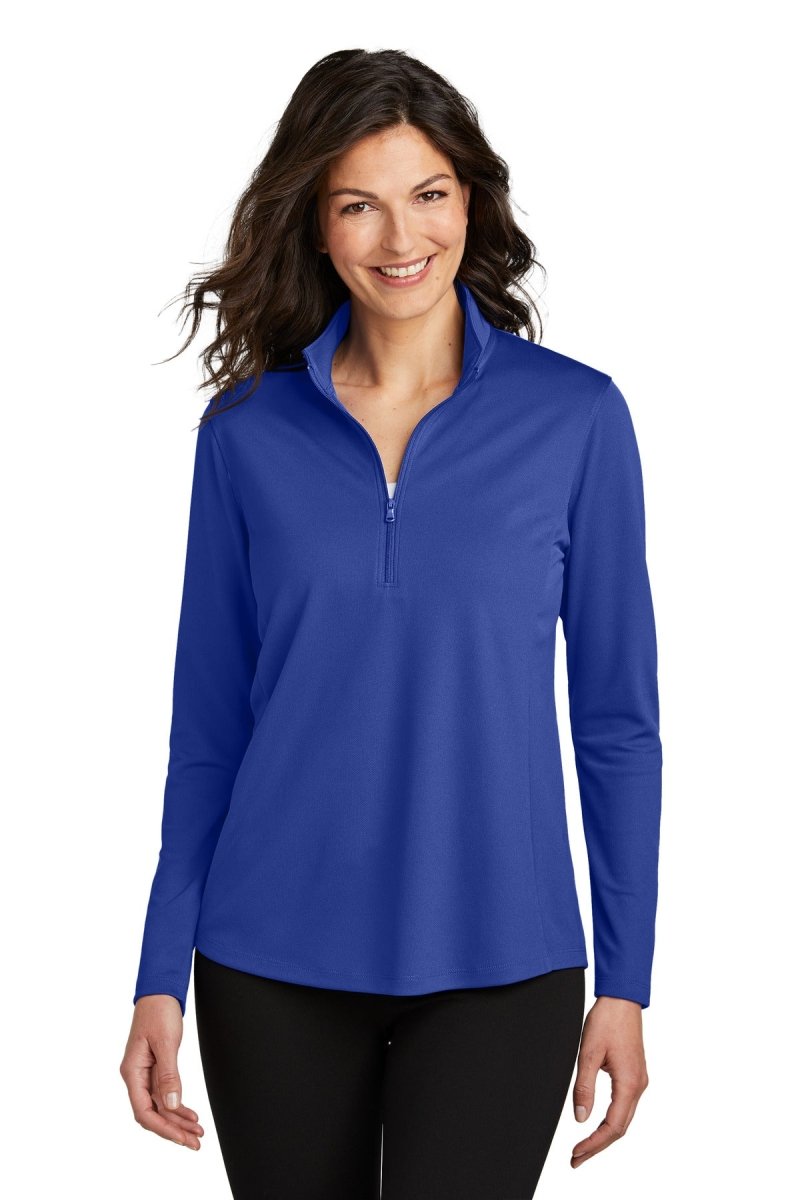 Port AuthorityÂ® Ladies Dry ZoneÂ® UV Micro-Mesh 1/4-Zip LK112 - uslegacypromotions