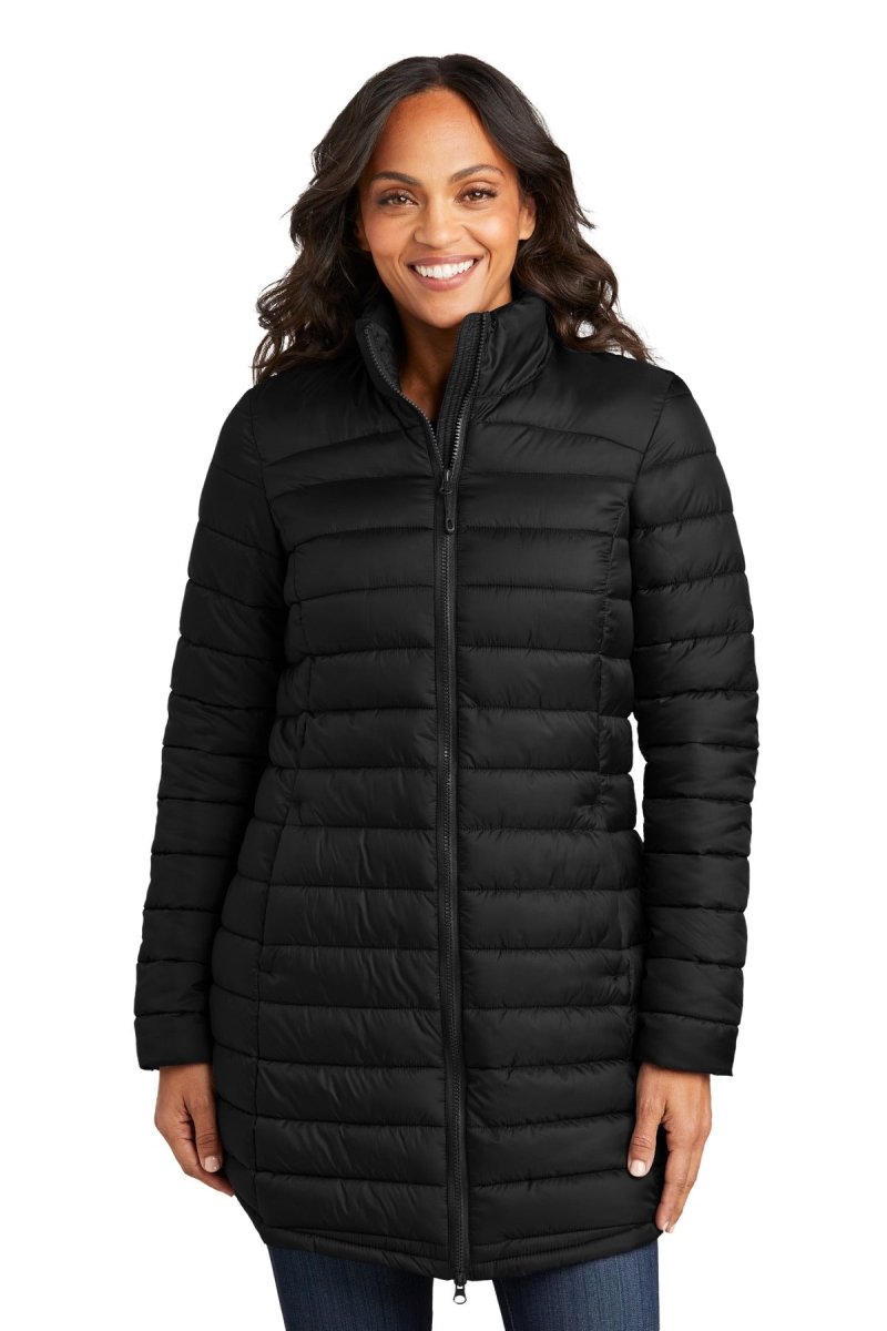 Port AuthorityÂ® Ladies Horizon Puffy Long Jacket L365 - uslegacypromotions