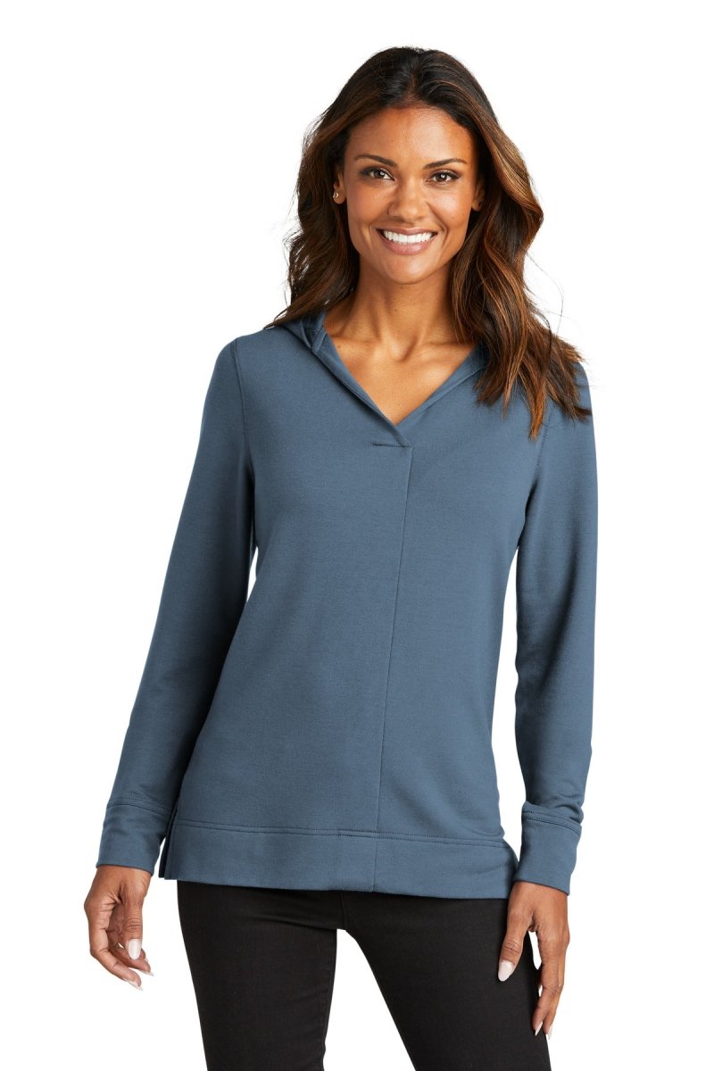 Port AuthorityÂ® Ladies Microterry Pullover Hoodie LK826 - uslegacypromotions