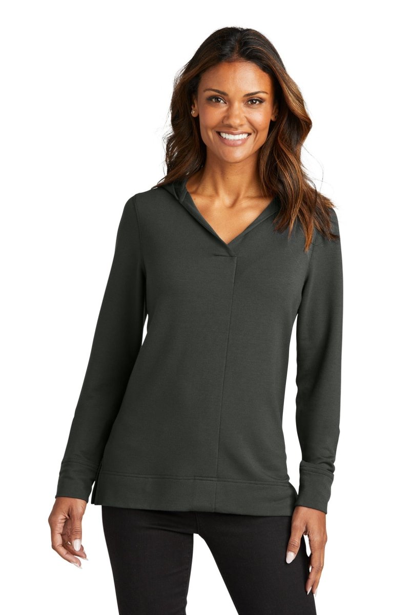 Port AuthorityÂ® Ladies Microterry Pullover Hoodie LK826 - uslegacypromotions