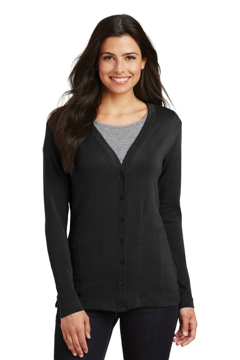 Port AuthorityÂ® Ladies Modern Stretch Cotton Cardigan. L515 - uslegacypromotions