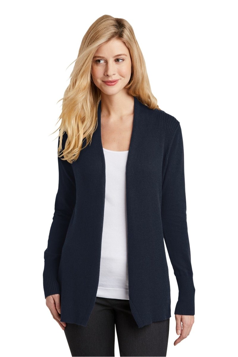 Port AuthorityÂ® Ladies Open Front Cardigan Sweater. LSW289 - uslegacypromotions