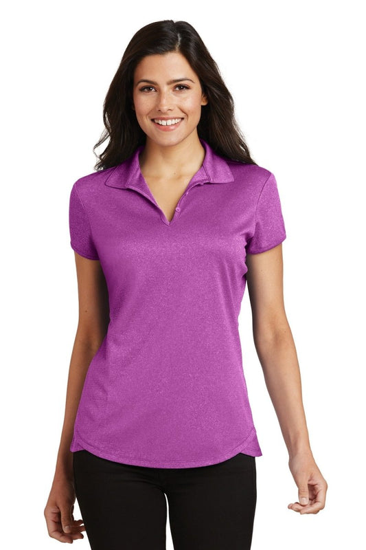 Port AuthorityÂ® Ladies Trace Heather Polo. L576 - uslegacypromotions