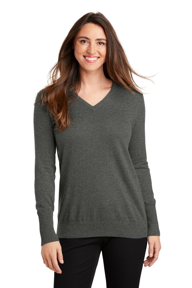 Port AuthorityÂ® Ladies V-Neck Sweater. LSW285 - uslegacypromotions