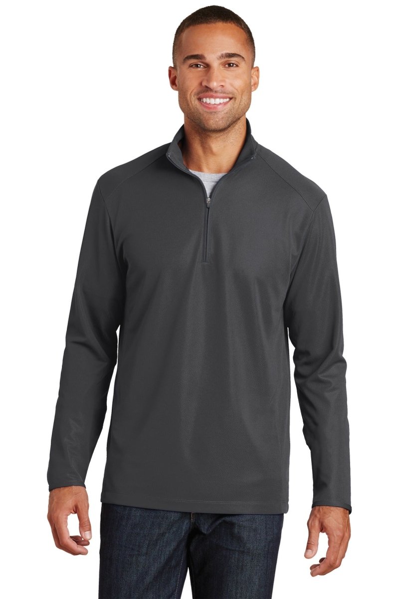 Port AuthorityÂ® Pinpoint Mesh 1/2-Zip. K806 - uslegacypromotions