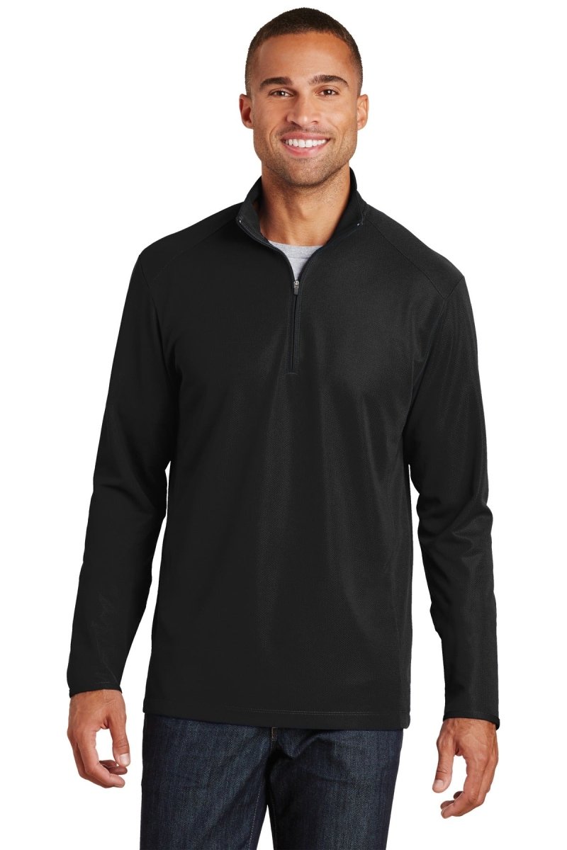 Port AuthorityÂ® Pinpoint Mesh 1/2-Zip. K806 - uslegacypromotions