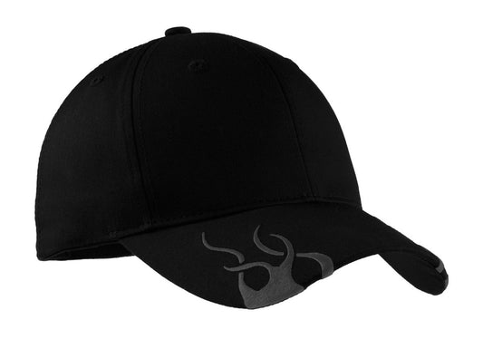 Port AuthorityÂ® Racing Cap with Flames. C857 - uslegacypromotions