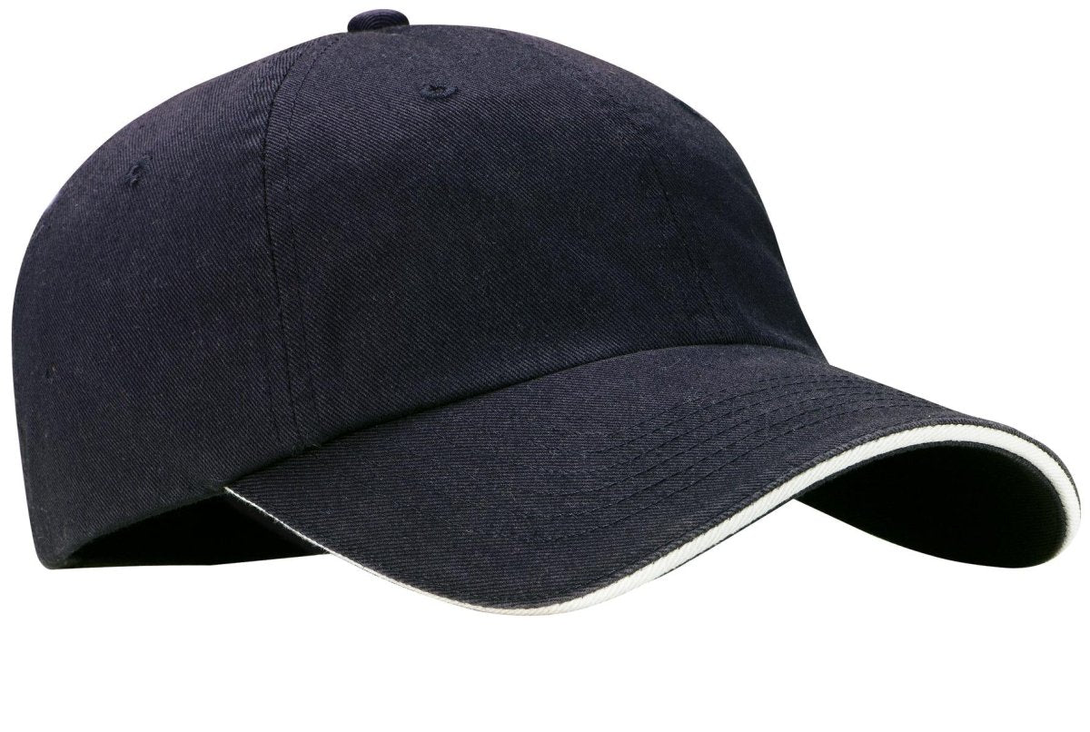 Port AuthorityÂ® Sandwich Bill Cap with Striped Closure. C830 - uslegacypromotions