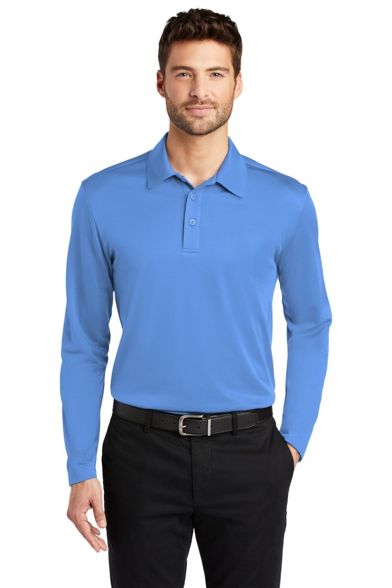 Port AuthorityÂ® Silk Touchâ„¢ Performance Long Sleeve Polo. K540LS - uslegacypromotions