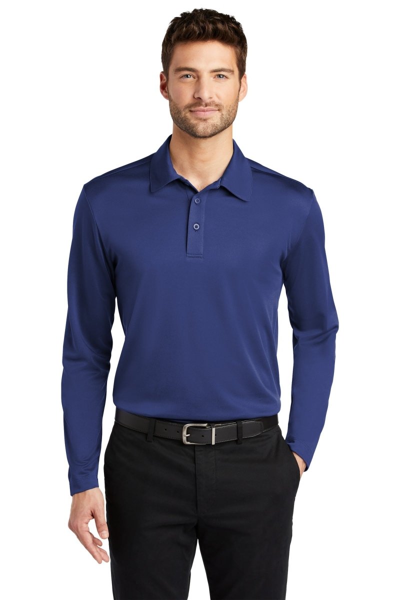 Port AuthorityÂ® Silk Touchâ„¢ Performance Long Sleeve Polo. K540LS - uslegacypromotions