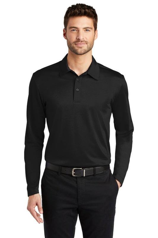 Port AuthorityÂ® Silk Touchâ„¢ Performance Long Sleeve Polo. K540LS - uslegacypromotions