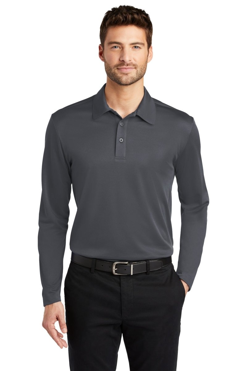 Port AuthorityÂ® Silk Touchâ„¢ Performance Long Sleeve Polo. K540LS - uslegacypromotions