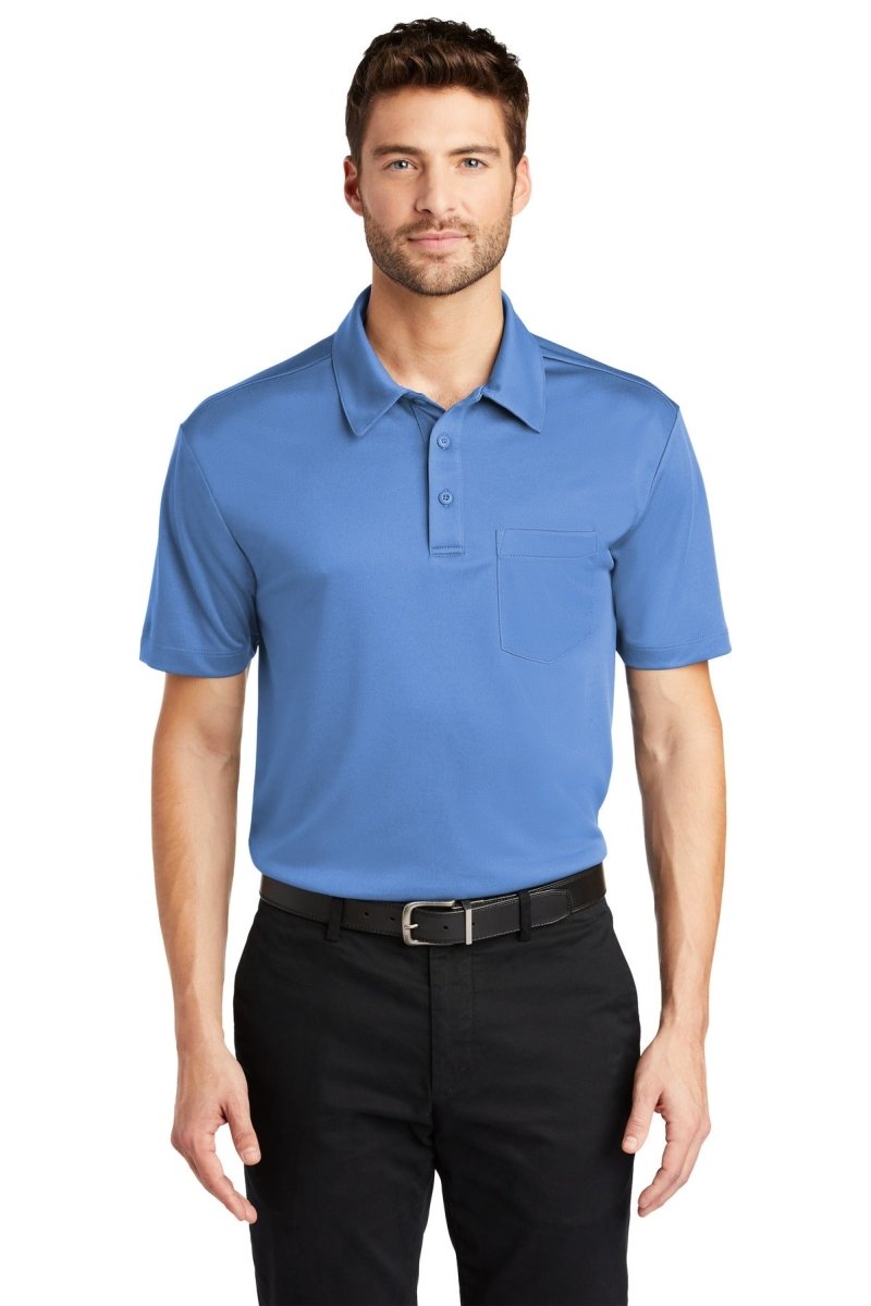 Port AuthorityÂ® Silk Touchâ„¢ Performance Pocket Polo. K540P - uslegacypromotions