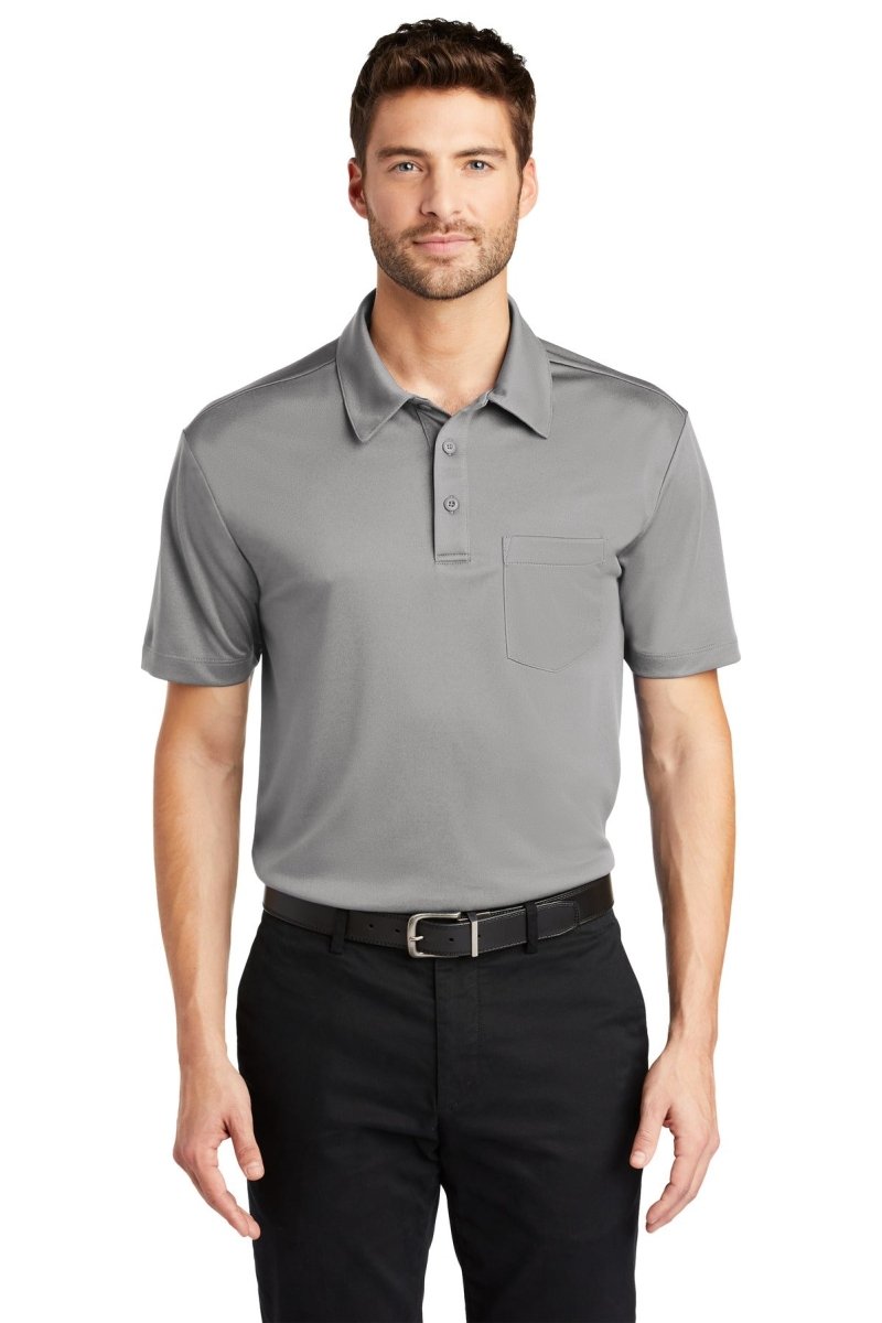 Port AuthorityÂ® Silk Touchâ„¢ Performance Pocket Polo. K540P - uslegacypromotions