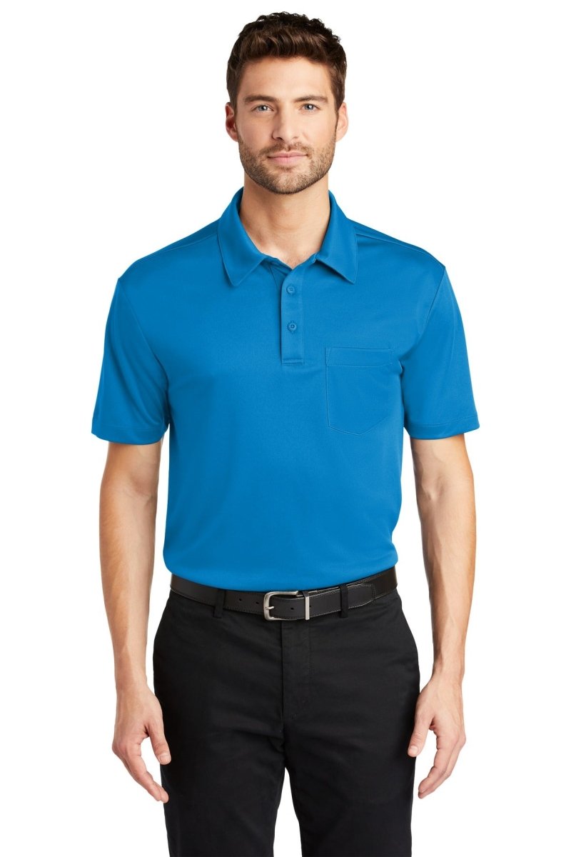 Port AuthorityÂ® Silk Touchâ„¢ Performance Pocket Polo. K540P - uslegacypromotions