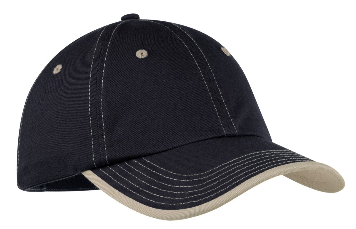 Port AuthorityÂ® Vintage Washed Contrast Stitch Cap. C835 - uslegacypromotions