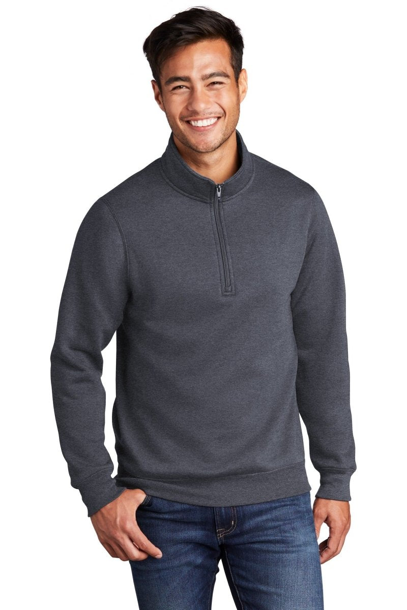 Port & Company Â® Core Fleece 1/4-Zip Pullover Sweatshirt PC78Q - uslegacypromotions