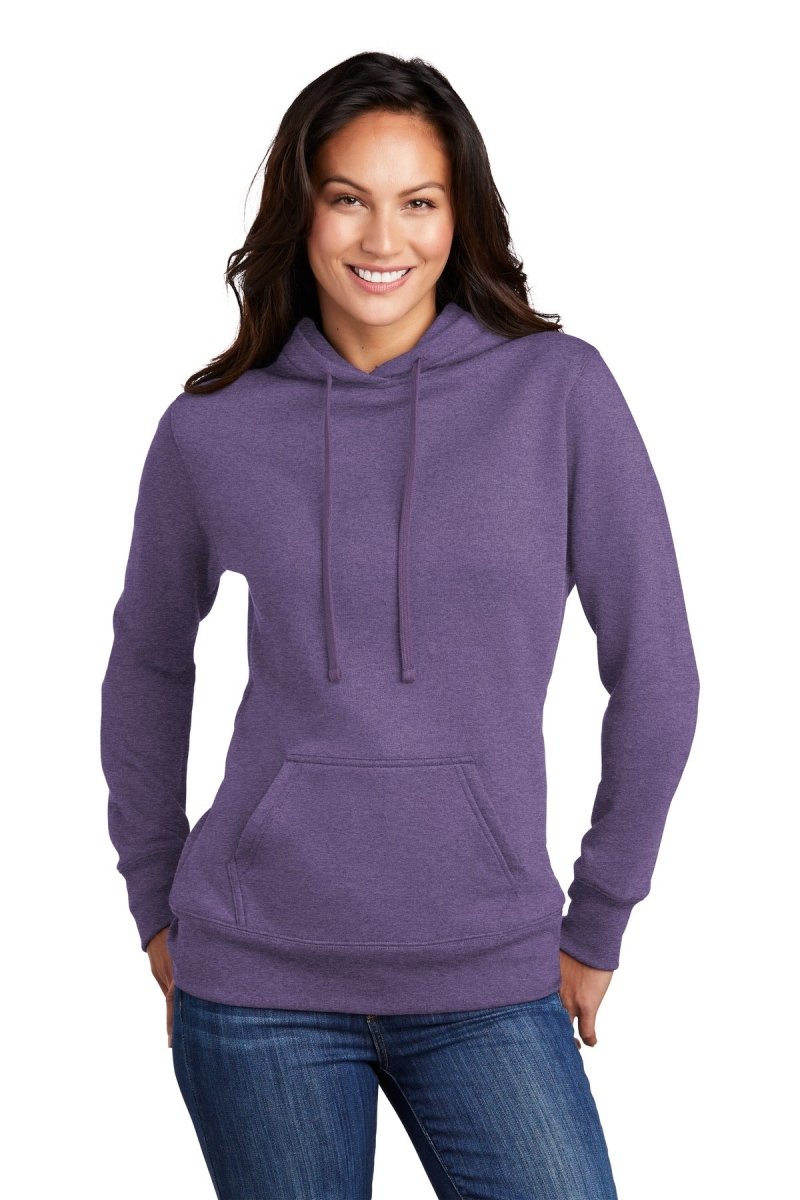 Port & Company Â® Ladies Core Fleece Pullover Hooded Sweatshirt LPC78H - uslegacypromotions