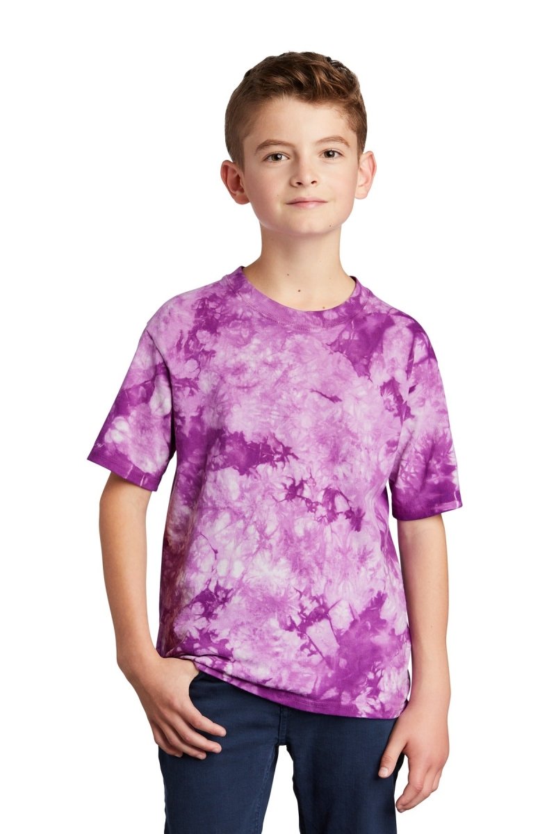 Port & Company Â® Youth Crystal Tie-Dye Tee PC145Y - uslegacypromotions