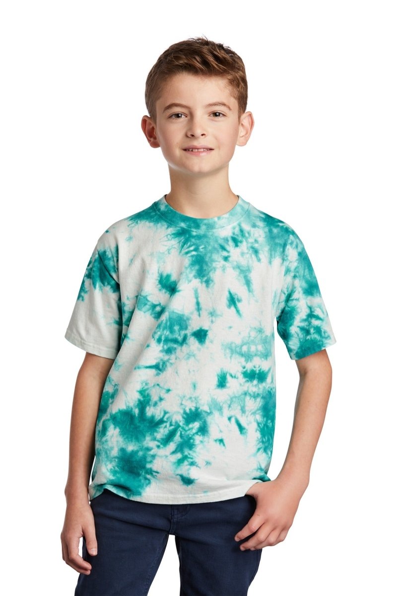 Port & Company Â® Youth Crystal Tie-Dye Tee PC145Y - uslegacypromotions