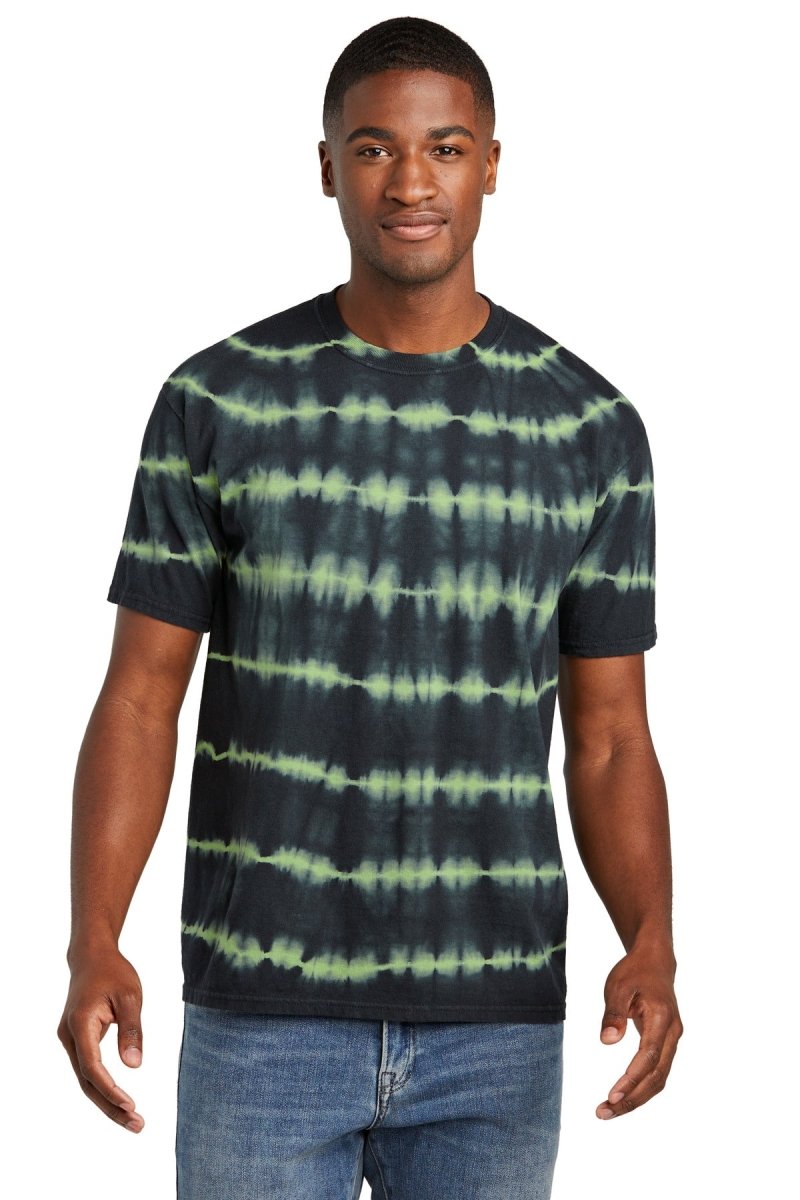 Port & Company‚ Allover Stripe Tie-Dye Tee PC142 - uslegacypromotions
