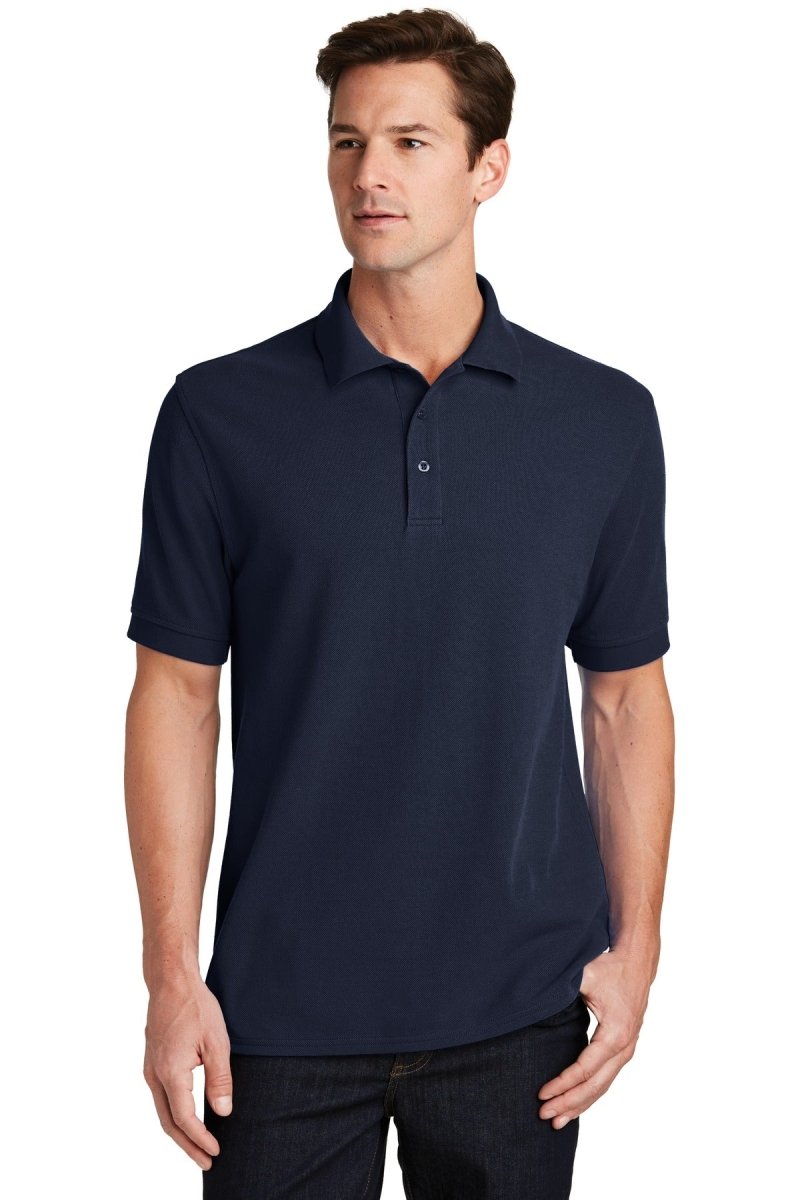 Port & CompanyÂ® Combed Ring Spun Pique Polo. KP1500 - uslegacypromotions