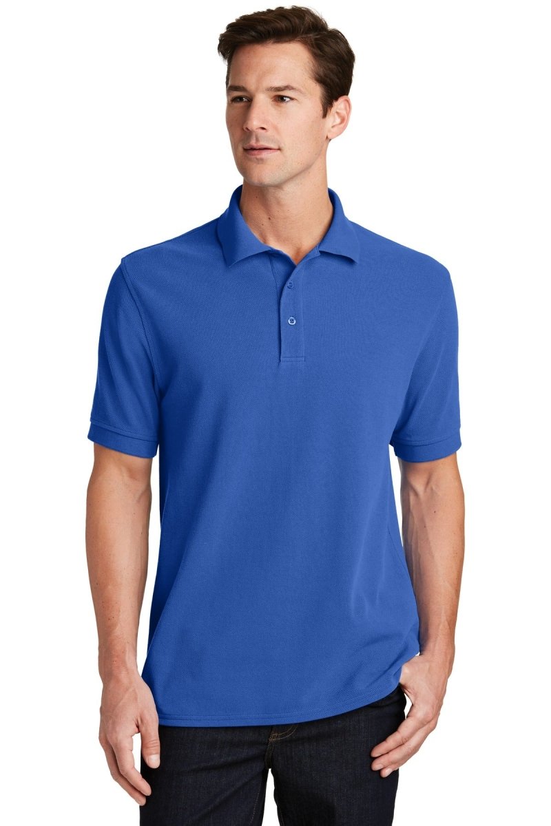 Port & CompanyÂ® Combed Ring Spun Pique Polo. KP1500 - uslegacypromotions