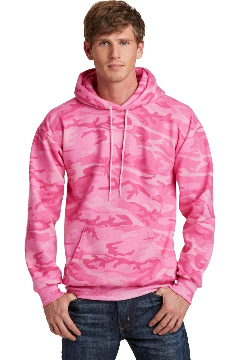 Port & CompanyÂ® Core Fleece Camo Pullover Hooded Sweatshirt. PC78HC - uslegacypromotions