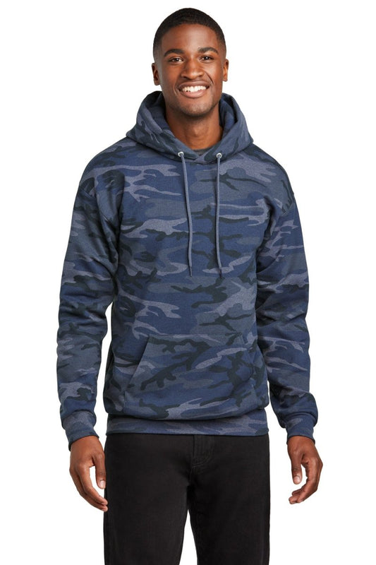 Port & CompanyÂ® Core Fleece Camo Pullover Hooded Sweatshirt. PC78HC - uslegacypromotions