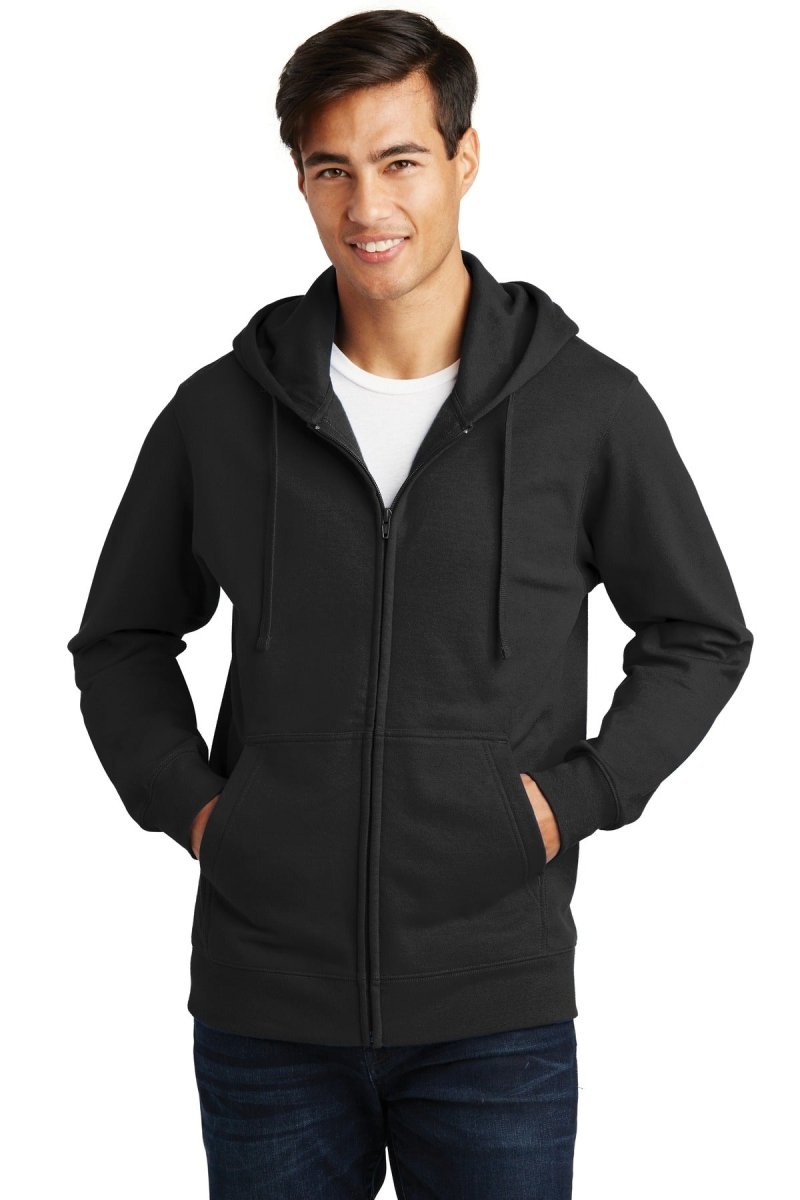 Port & CompanyÂ® Fan Favorite Fleece Full-Zip Hooded Sweatshirt. PC850ZH - uslegacypromotions