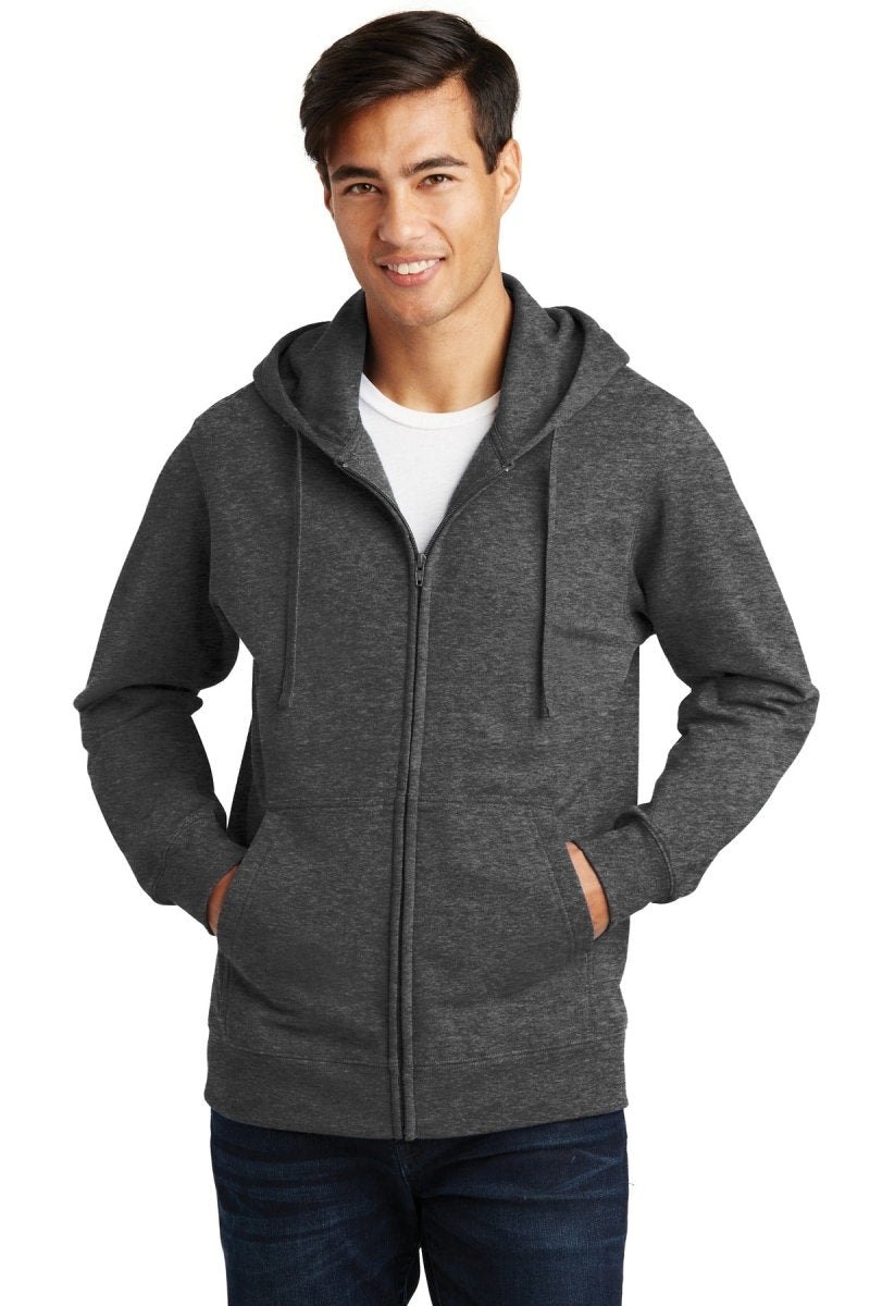 Port & CompanyÂ® Fan Favorite Fleece Full-Zip Hooded Sweatshirt. PC850ZH - uslegacypromotions