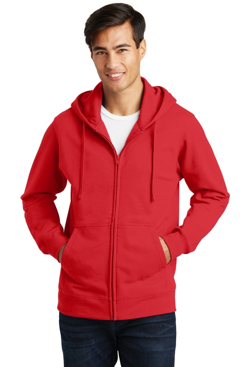 Port & CompanyÂ® Fan Favorite Fleece Full-Zip Hooded Sweatshirt. PC850ZH - uslegacypromotions