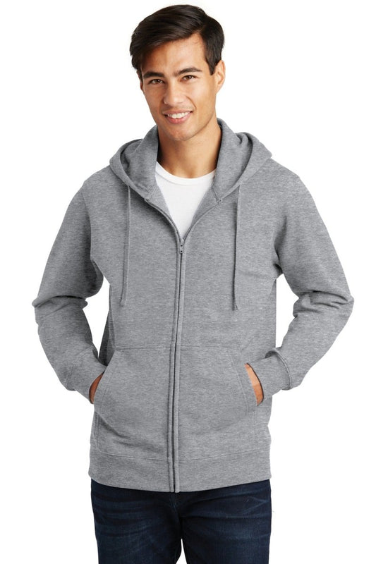 Port & CompanyÂ® Fan Favorite Fleece Full-Zip Hooded Sweatshirt. PC850ZH - uslegacypromotions