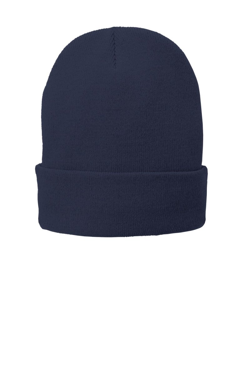 Port & CompanyÂ® Fleece-Lined Knit Cap. CP90L - uslegacypromotions